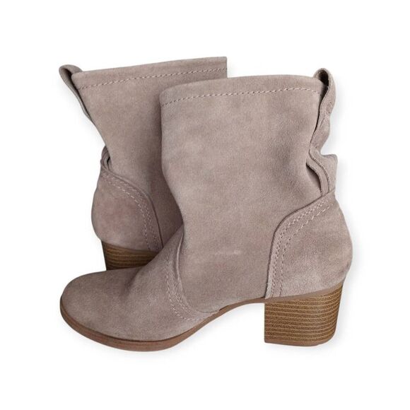 CANYON RIVER BLUES SAVANNAH WESTERNSUEDE BEIGE/TAUPE BOOTIES SZ.7.5 EUC. - Picture 6 of 9